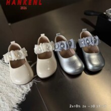 童鞋批发2026年秋季新品儿童韩版时尚洋气小女孩软底公主小皮鞋