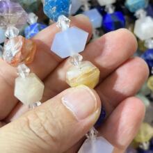 ��N��Ȼʯ�^���F10X14-13X18mm �p������A�� ���� Stone Beads