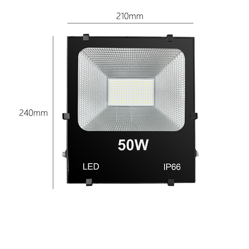 LED aluminio grueso 5054 negro Kong luz de proyección luz solar al aire libre alta potencia publicidad cartel luz de proyección