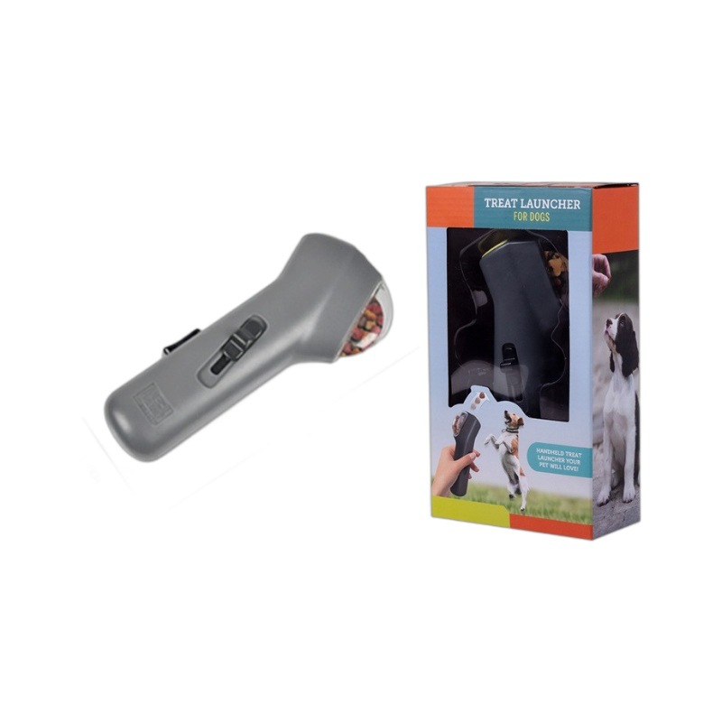 Alimentador para mascotas Alimentador de bocadillos para perros y gatos Catapulta de comida para perros Juguetes interactivos para perros Entrenamiento al aire libre Suministros para mascotas