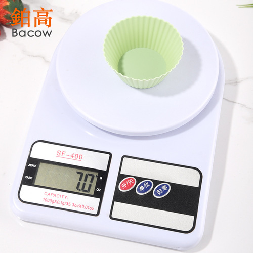 Baking mold silicone muffin cup cake steamed cake white jelly bowl cake household baby food supplement small cake thickened