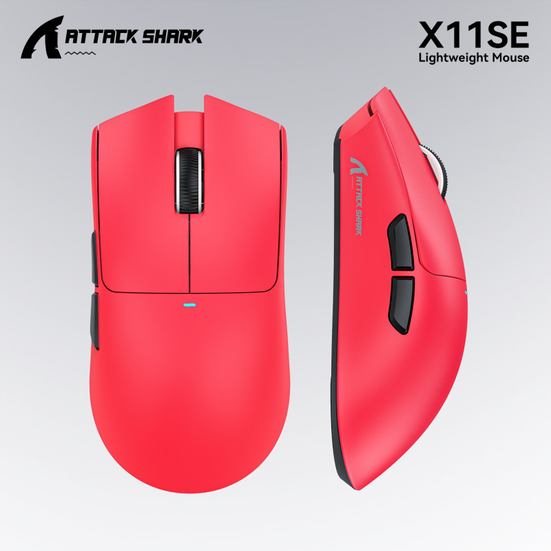 ATTACK SHARK アタックシャーク X11SE ワイヤレス Bluetooth マウス ゲーム eスポーツ 長寿命 3モード 軽量|undefined
