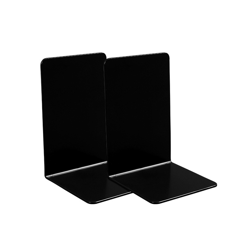 Estantería de acrílico transparente grueso soporte de libro tipo L soporte de libro fijo de escritorio artefacto de almacenamiento de libros
