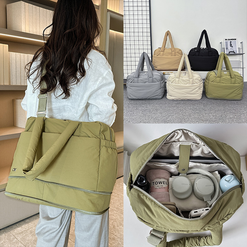 Fashionable Portable Travel Bag 2026 New Model Single Shoulder Crossbody Nylon Sports Fitness Bag Large Capacity Luggage Storage Bag Fashionable Portable Travel Bag 2026 New Model Single Shoulder Crossbody Nylon Sports Fitness Bag Large Capacity Luggage Storage Bag