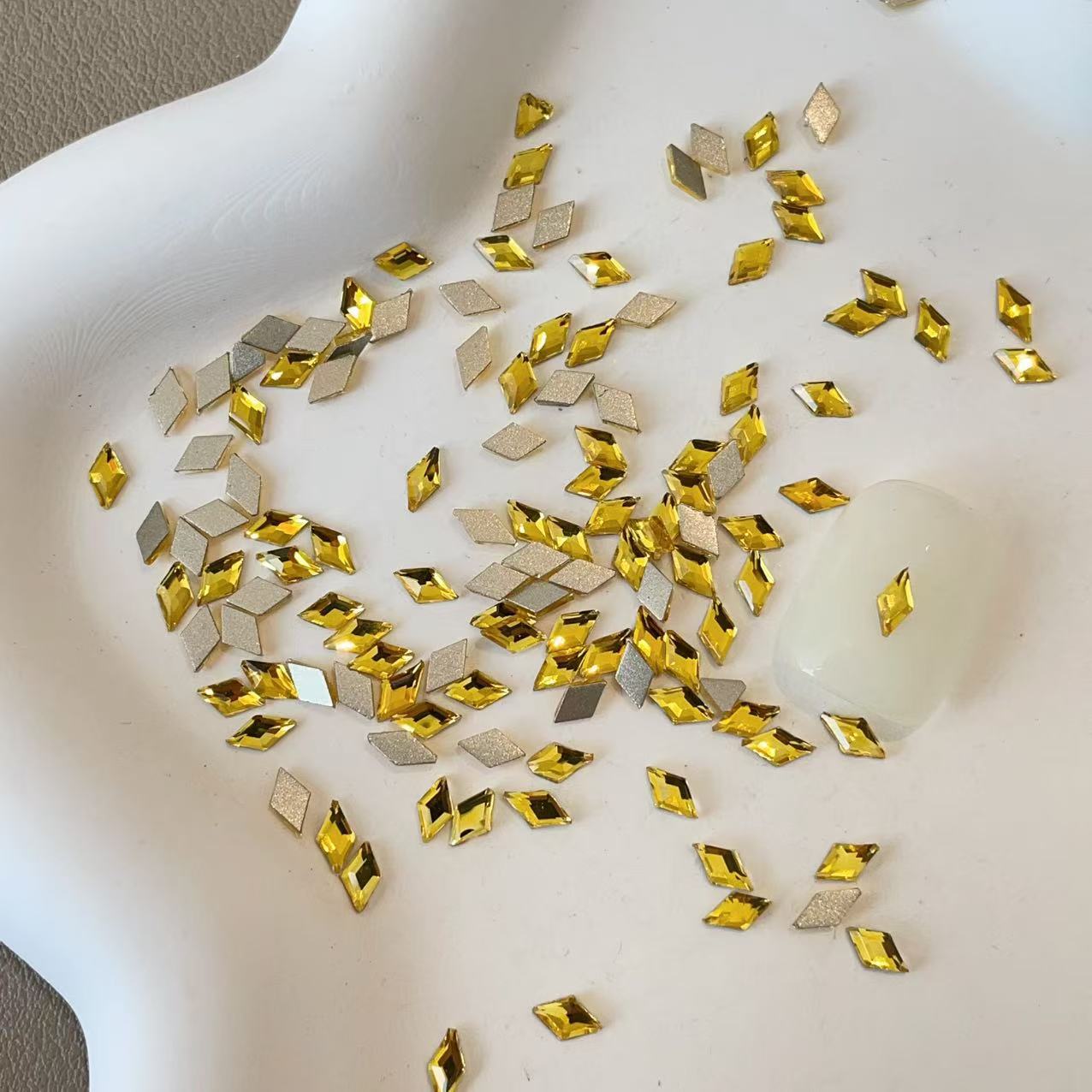 3x5mm 다이아몬드 골드