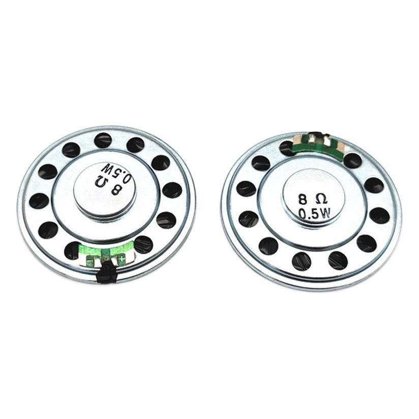 Поставка 50 мм динамик Myla ультратонкий водонепроницаемый 4 Euro 8 Euro 0.5w1W2w голосовой ящик с железным корпусом Магнитный динамик