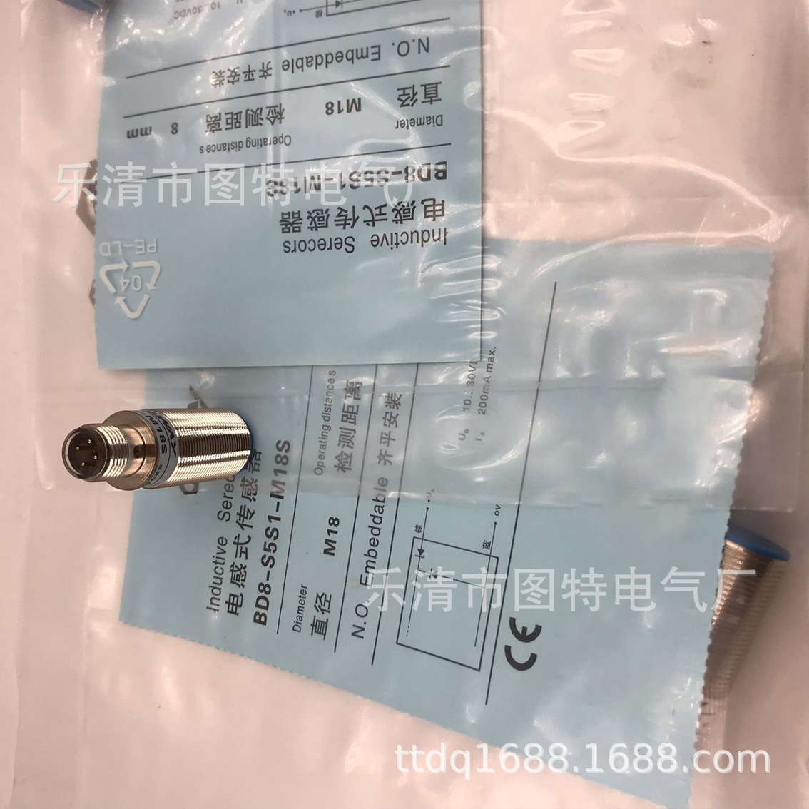 实物图 供应全新接近开关 BD10-S3L1-M30 质保一年