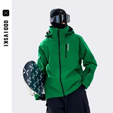 oddivski一件代发专业小众滑雪服男女单板外套防水防风双板滑雪衣