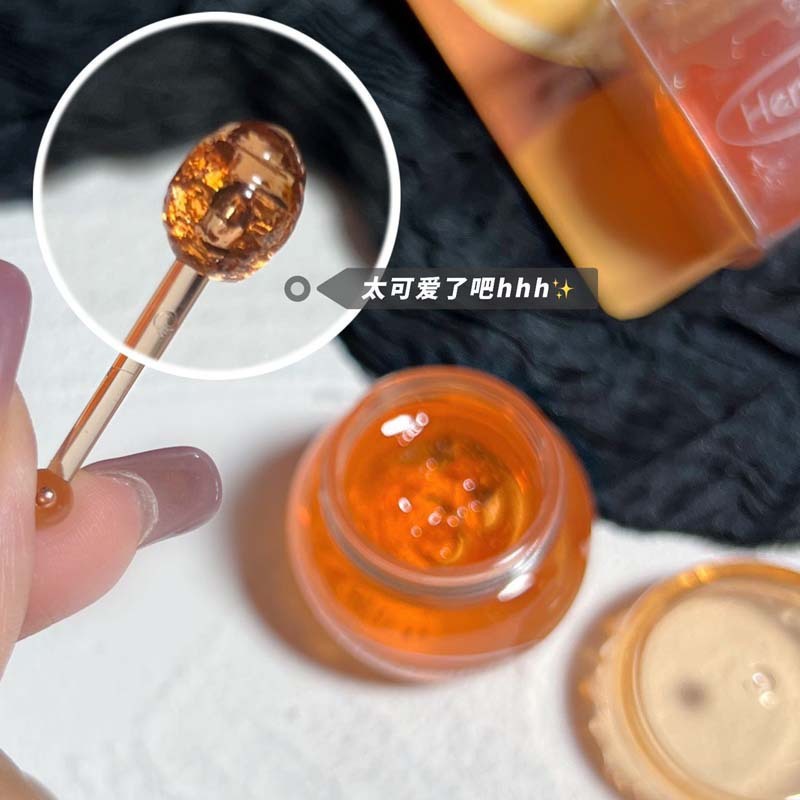 HERORANGE蜂蜜缶唇膜秋冬補水保湿保護ガラス缶潤唇膜純正品卸売り|undefined