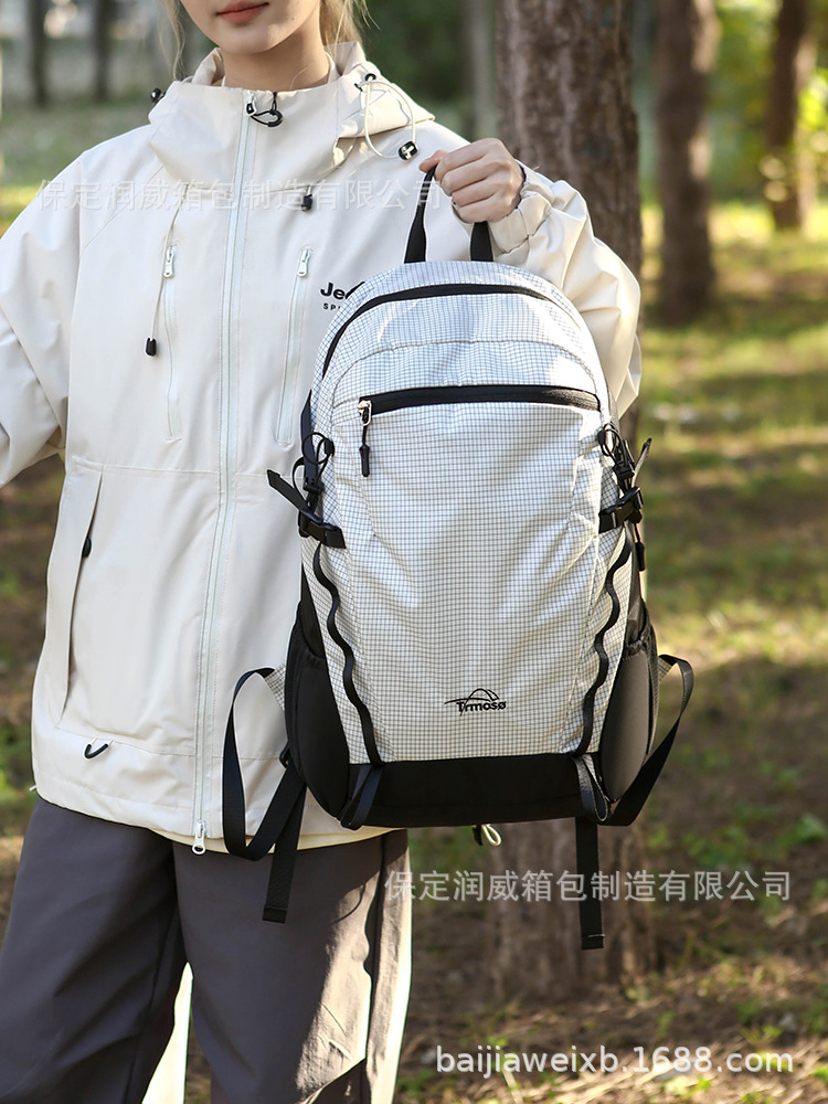 climbing sports capacious waterproof nylon backpack for men and…