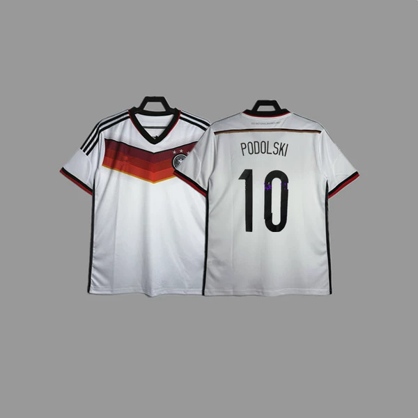 2014 Germany Home White + Printed No. 10
