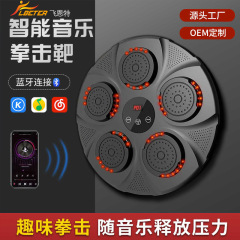 スマート Bluetooth 音楽ボクシングターゲットトレーナーボクシング壁ターゲットホーム三田子供の減圧ファイティングボクシングマシン