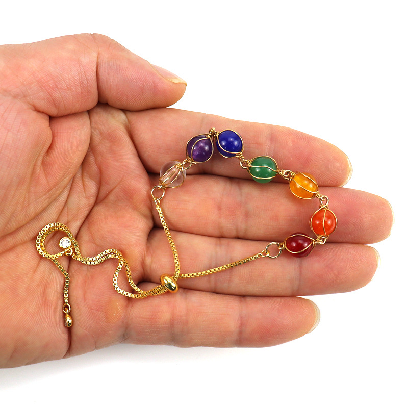 Fashion Geometric Alloy natural stone Plating Bracelets 1 Piece