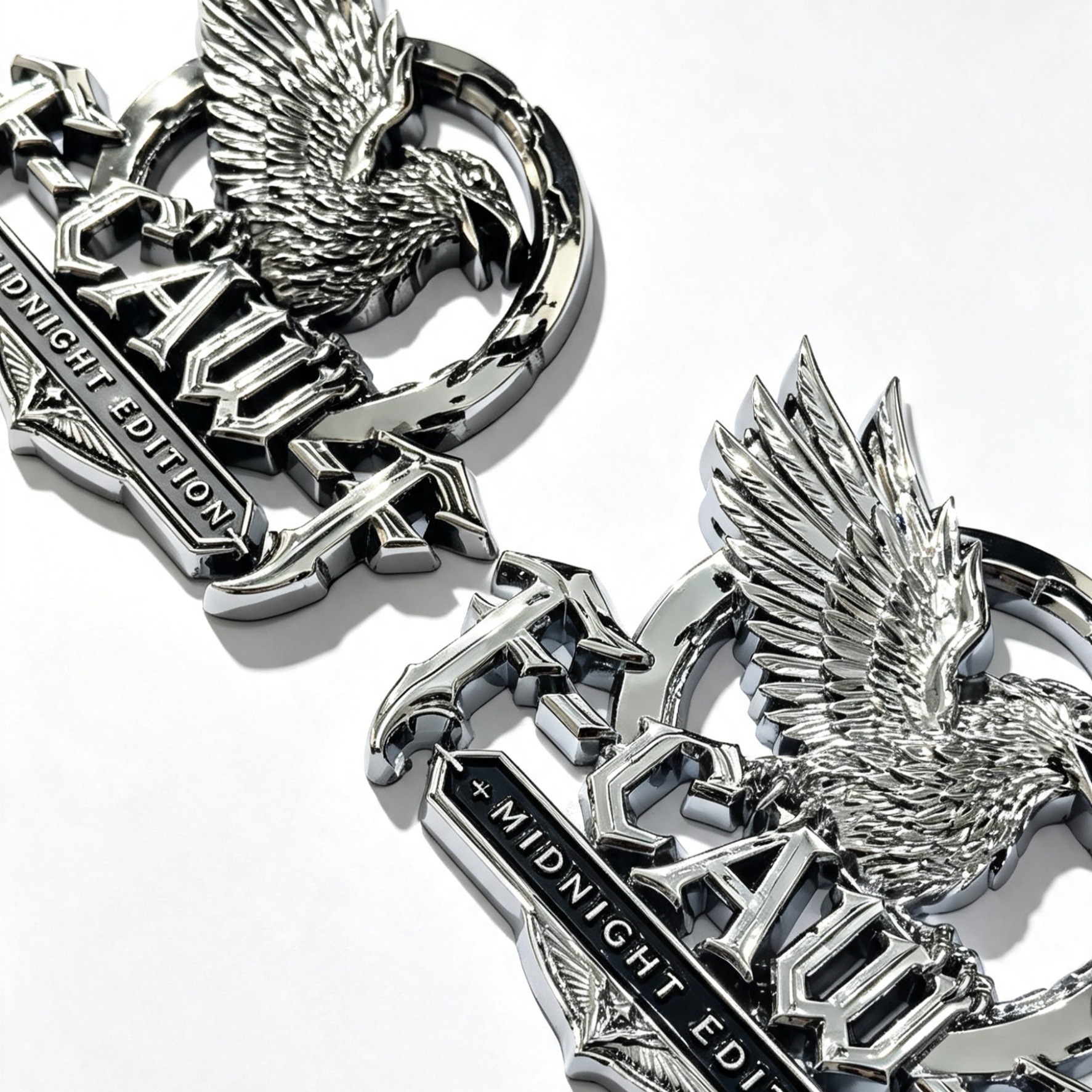 Midnight Edition Metal 3D Car Body Sticker F-Caw-F "Midnight Edition" Metal Emblem