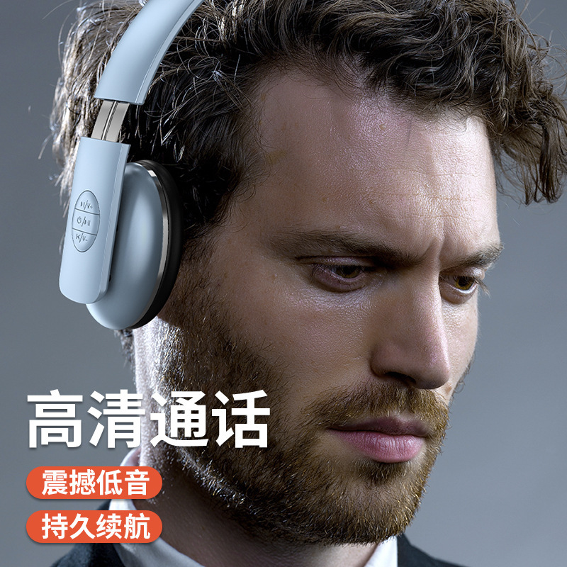 Nuevo retro estilo americano auriculares bluetooth A50 - BT estéreo inalámbrico deportivo carrera de larga duración image 4
