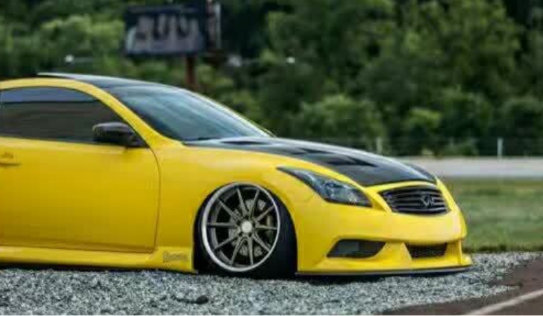 Suitable for Infiniti G37 Modified Front Bumper G37 Large Surround Front Bumper Handmade Resin Carbon Fiber