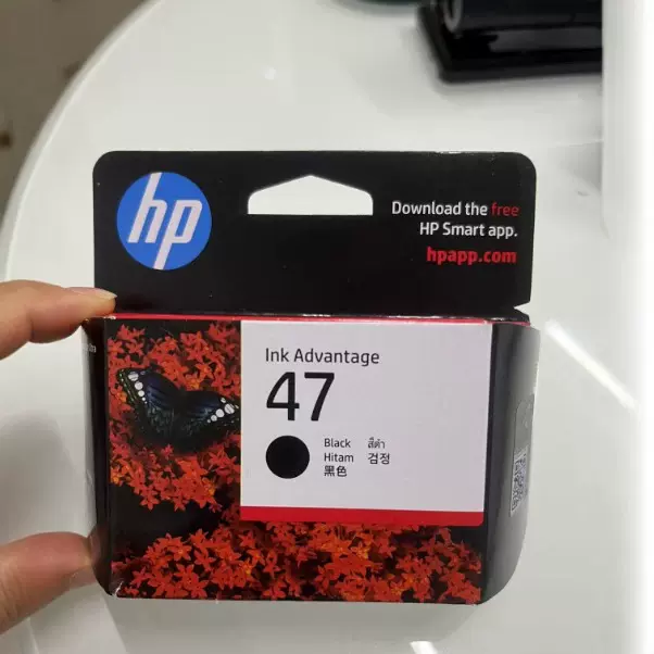 原装惠普47大容量墨水盒黑色彩色4825 4826 4877 4829 4828打印机