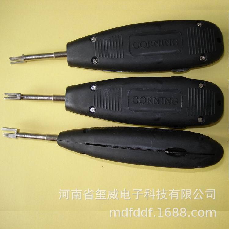 CORNING康宁3M泰科瑞侃圆头卡线刀电信加长头圆柱体模块卡刀卡刀