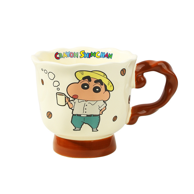 クレヨンしんちゃんマグカップセラミックカップミルクカップかわいい誕生日プレゼント家庭用マグカップ|undefined