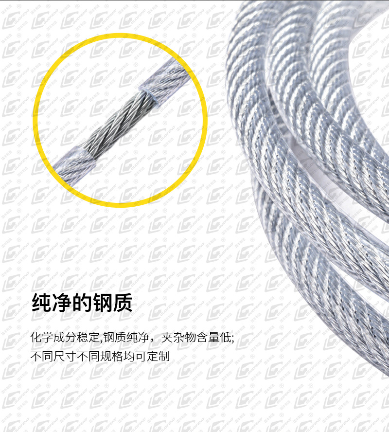 厂家供应不锈钢304钢绳 机械起重用钢丝绳两边铆压端子不锈钢丝绳-阿里巴巴