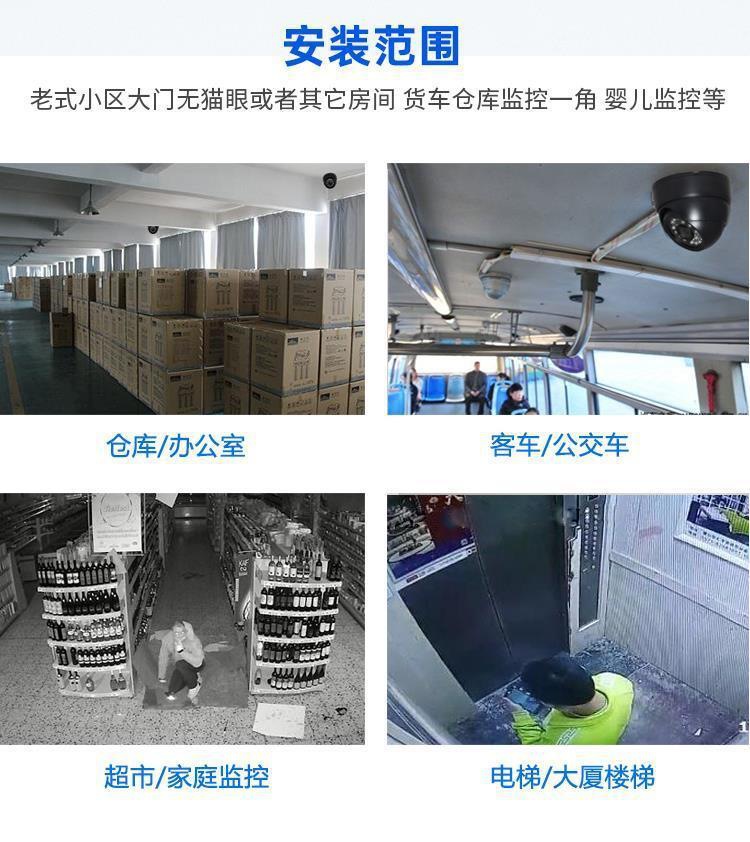 Home Warehouse Supermarket Equipment Hd Surveillance Video Set 7-10.1inch Monitors + Surveillance Cameras