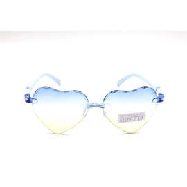 儿童连体片爱心硅胶脚丝硅胶鼻垫太阳镜儿童特色便宜太阳镜儿童镜