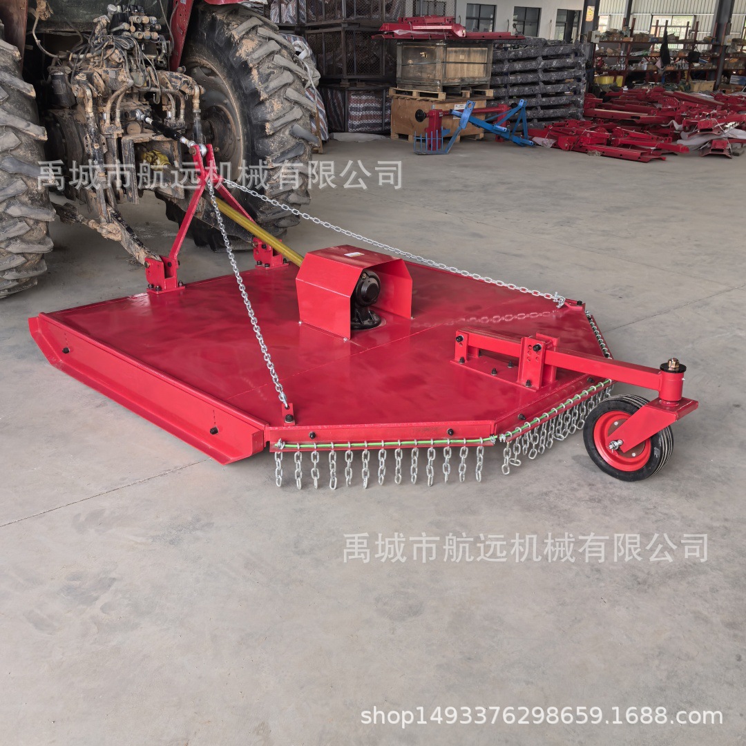 水平旋转式的割草机  1.8米2.1米2.5米3.5米宽的飞机场草坪割草机