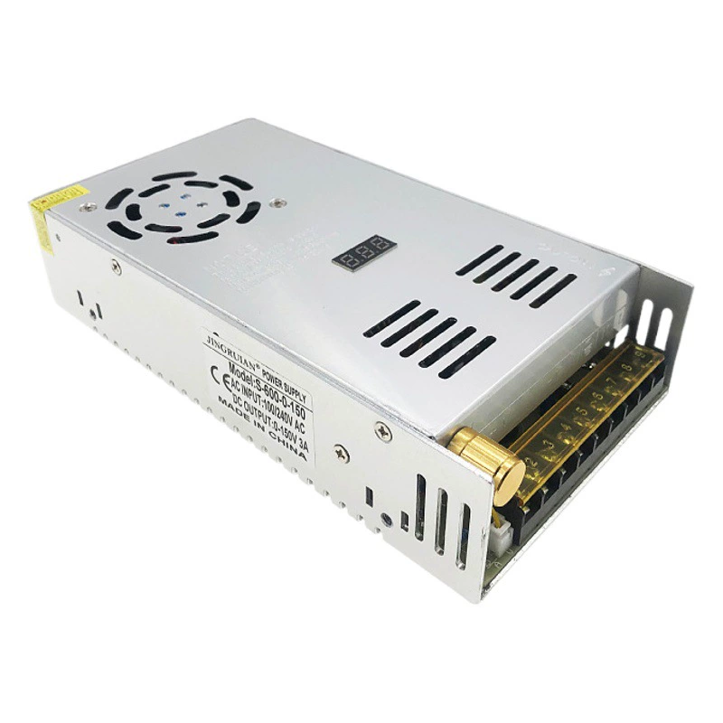 Регулируемый источник питания 0-12В 600Вт, высокомощный трансформатор постоянного напряжения для светодиодов и механического оборудования, импульсный источник питания постоянного тока 24В