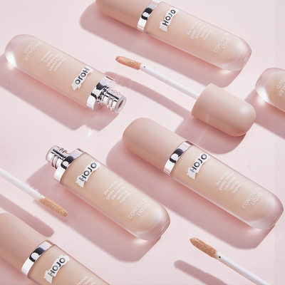 HOJO芙蓉裸机遮瑕液服帖轻薄清透水润防水防汗修正肤色遮瑕液