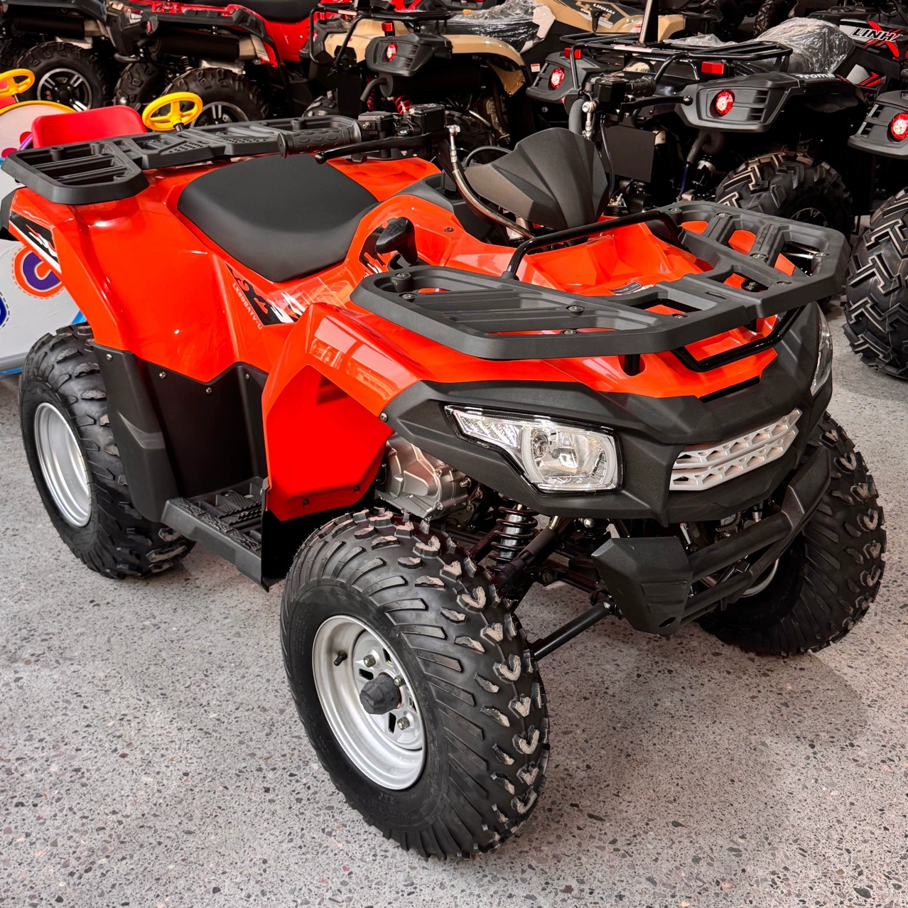 Loncin200 ATV внедорожник 4‑колёсный воздушное охлаждение дисковые тормоза поставляется из физического магазина завода за просмотром товара