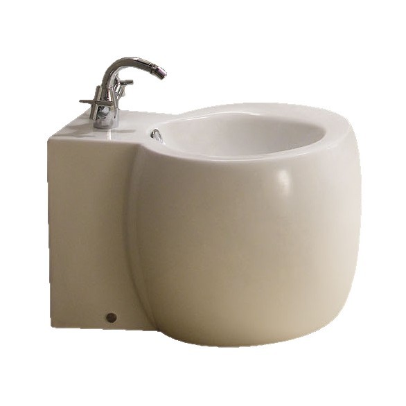 Bidé de Pie para Baño OK-0801 de Cerámica Fácil de Limpiar image 6