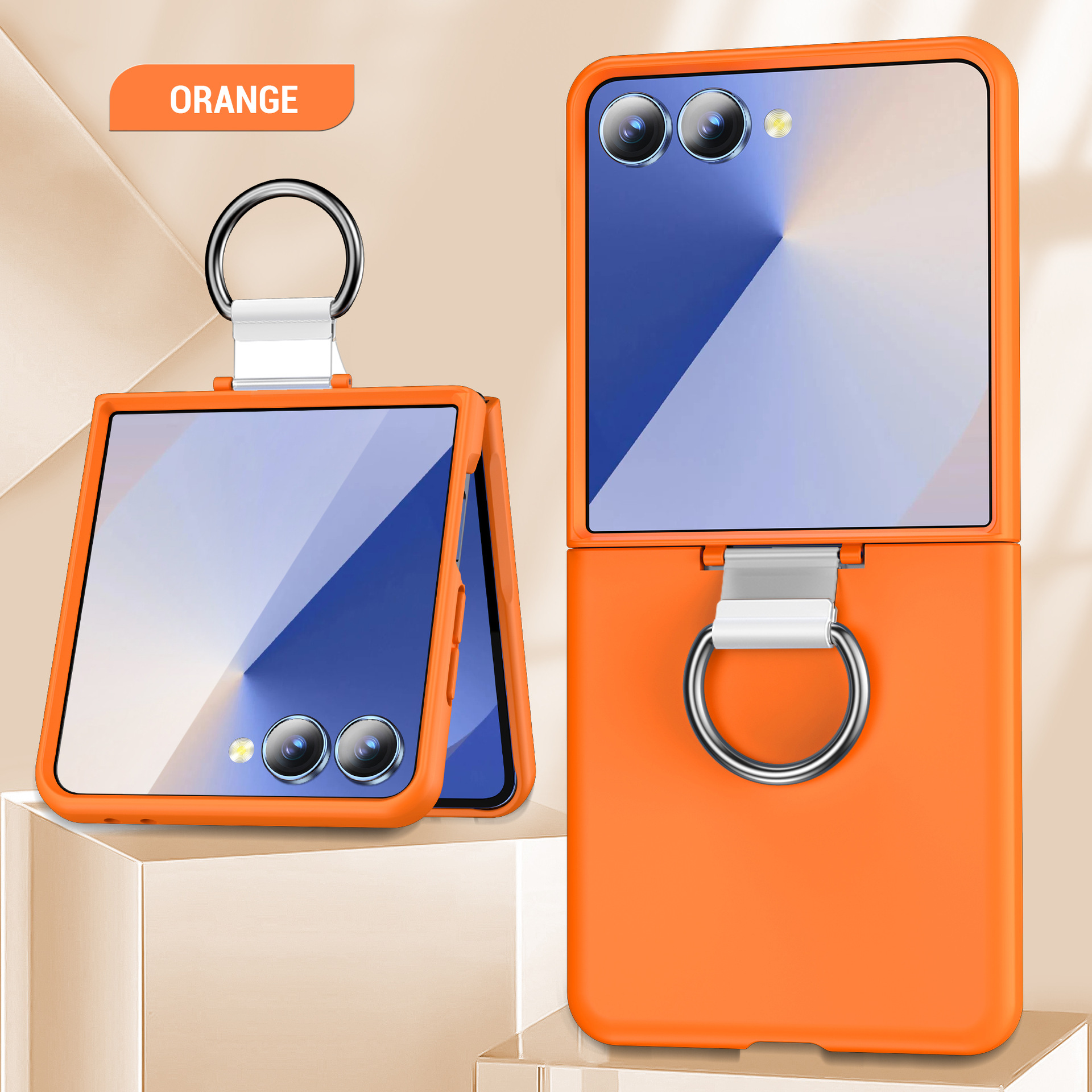 Shockproof Transparent Case For Samsung Galaxy Z Flip 6 Phone_voghion.com