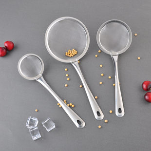 New Stainless Steel Boiled Temples Sauce Filter Direct Soymilk Filter S screening baby supplementary food kitchen supplies wholesale