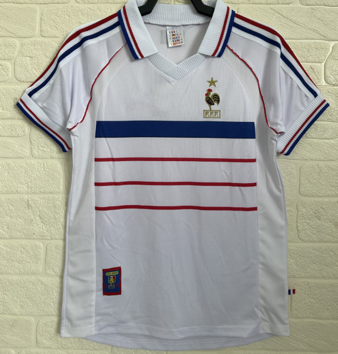 Camiseta de Brasil de manga corta retro 2002 Francia Chelsea Argentina Santas Portugal Camiseta de fútbol AC Milan