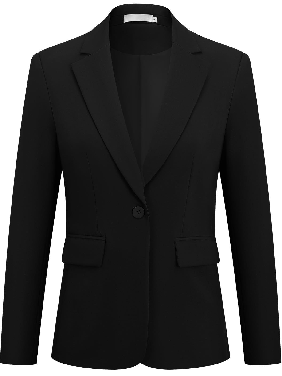 Fashionable Women's Single-button Blazer For Smart Office Wear_voghion.com