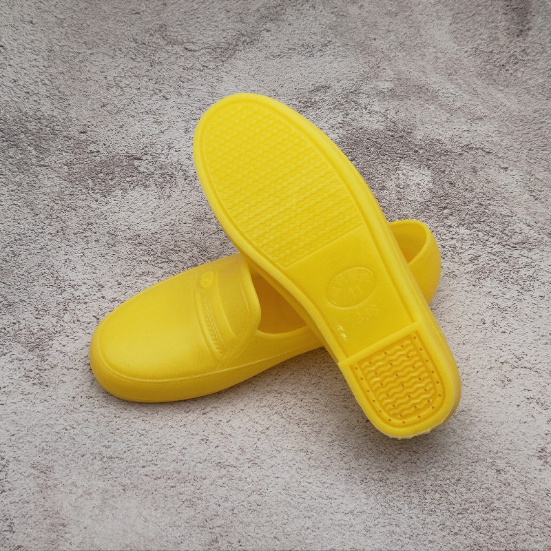 Zapatos de lluvia, zapatos de caucho de tendón de toro, zapatos de caucho suave, zapatos de construcción impermeables, antideslizantes, zapatos de caucho de construcción amarillo para hombres