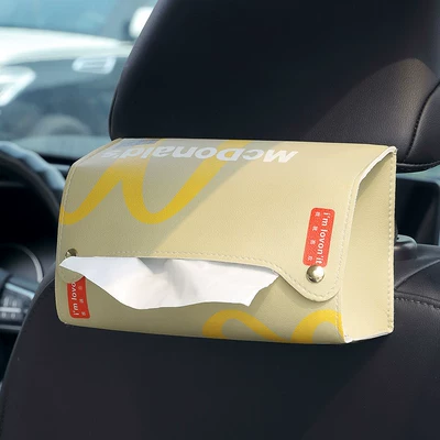 Car Tissue Cover, Creative Tissue – Car tissue box/set - mcdonald-mm-car-tissue-cover