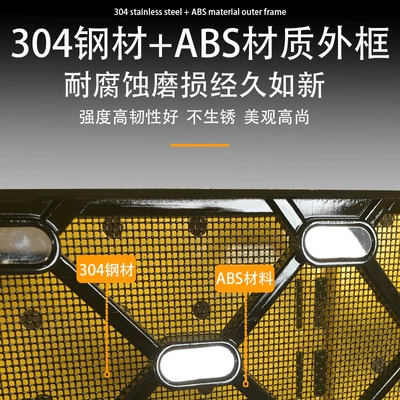 Automobile anti-insect net: Mosquito-Proof and Lint-Proof Clips ()