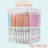 Cat snacks wholesale nutritional fat 15 pieces of cat strip cats and kittens into cat fresh wet grains bag cat strip free shipping