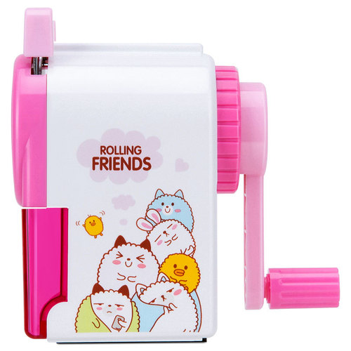 Deli 0641 hand pencil sharpener pencil sharpener pencil sharpener manual children's pencil sharpener cartoon automatic