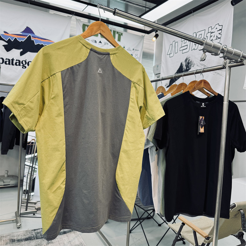 Cooling, Breathable, Sweat-Wicking, 7A Anti-Jun, Upf50+ Sun Protection, Mesh Splicing, Unisex, Loose-Fitting, Outdoor Quick-Drying T-Shirt