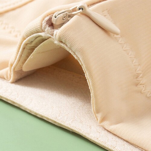 Zippered high-waisted boxer tummy control pants for women after childbirth, strong waist-raising butt-lifting body-shaping pants, slimming belly-reducing safety pants