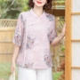 中年夏季女士新款小衫