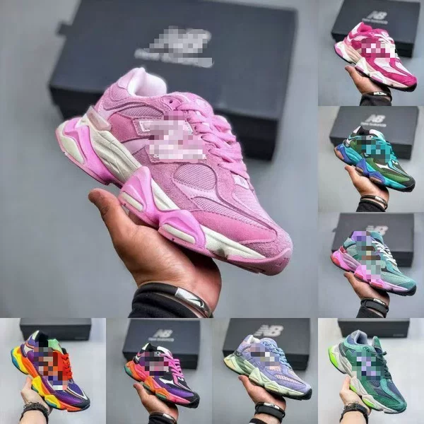 Z version NB9060 Little Elephant new dad sneakers for men and women, couples' casual retro height-increasing breathable running shoes from Putian