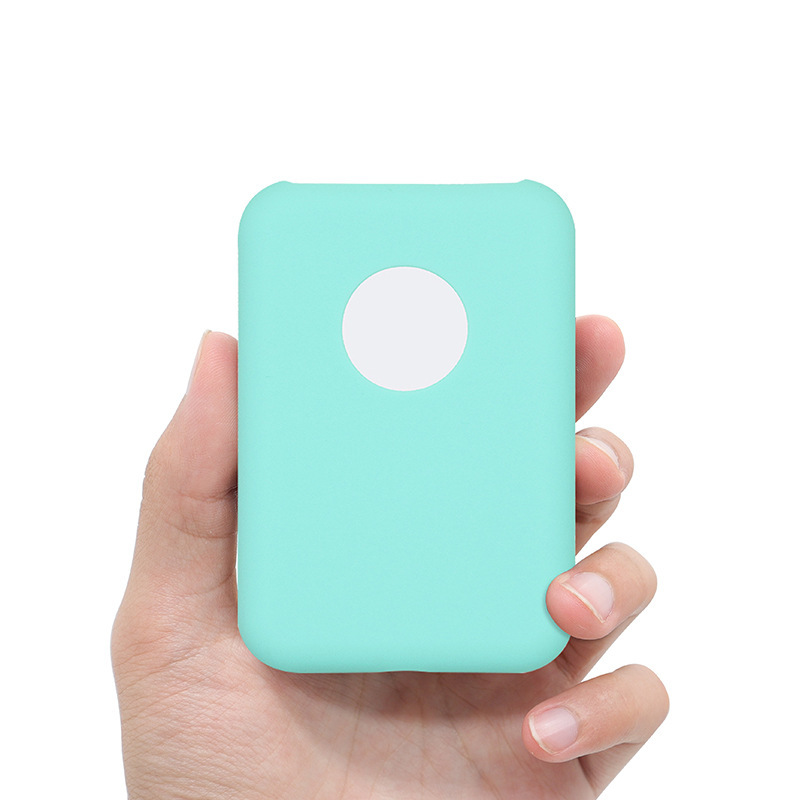 Suitable for Apple MagSafe external battery protective case wireless magnetic charger silicone protective case in stock