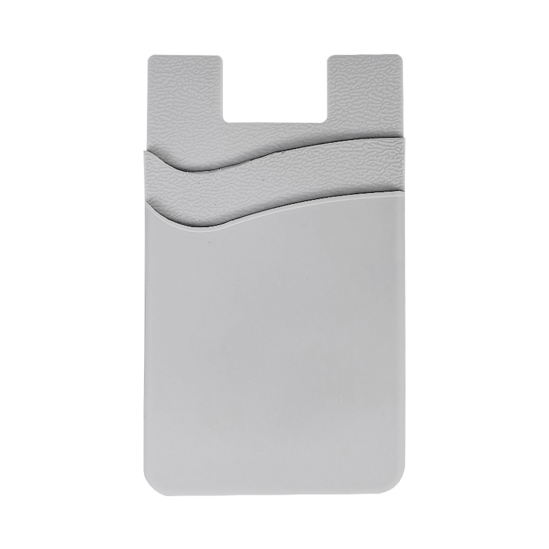 라이트 그레이(이중층) 실리콘 카드 스티커(네이키드)