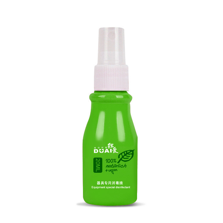 20ml desinfectante para utensilios, 60ml desinfectante para juguetes para adultos, spray