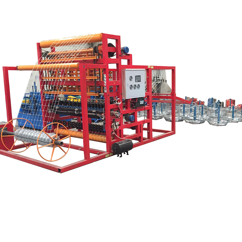 [Suministro de fábrica] automática de ganado cerca tejer máquina zoológico cría red máquina de pasto cerca red