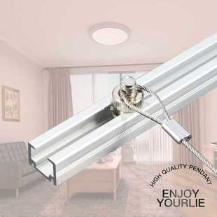 9Yw Picture Hanging Wire, Mirror Hanging Wire, Steel Wire Hook, Picture Hanging Device, Adjustable Picture Hook, Exhibition Picture Hanging Nut Type Track Picture Hanging