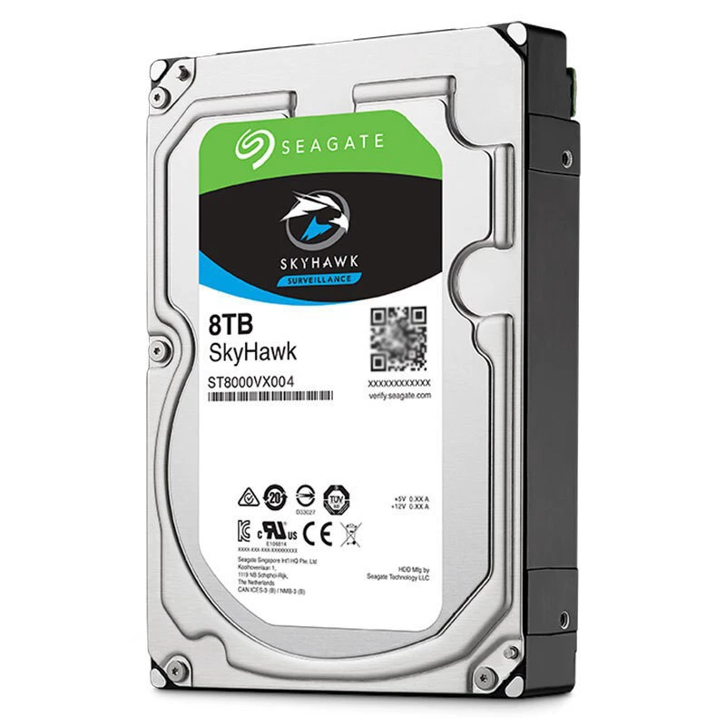 Жёсткий диск ST8000VX010/004/VX009/HKVS002 Cool Eagle 8TB Haikang для видеонаблюдения 8 ТБ
